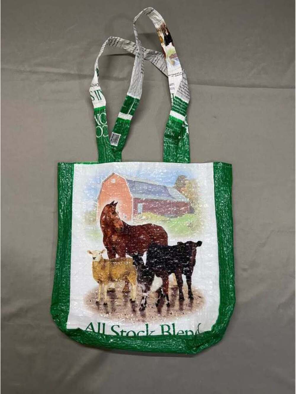 Recycled Feed Bag Tote